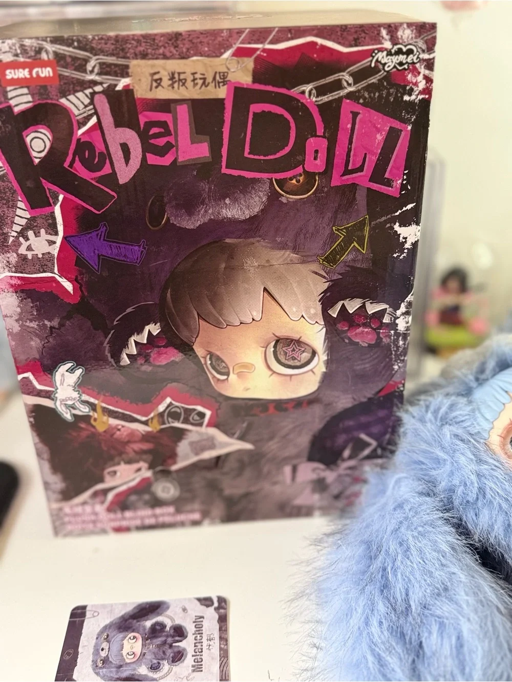 400% Maymei Rebel Doll Backpack! Melancholy -confirmed Doll. New!